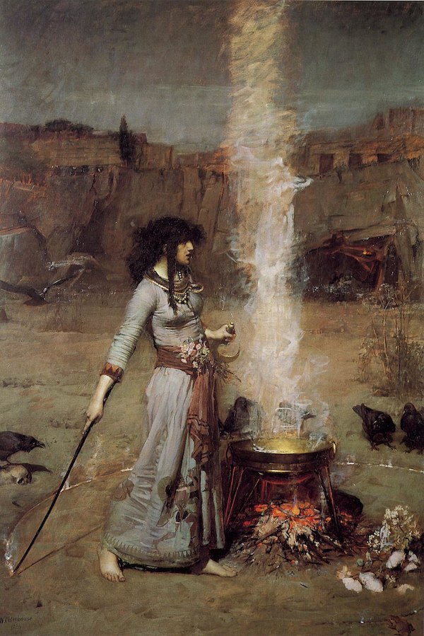 The Magic Circle by John William Waterhouse